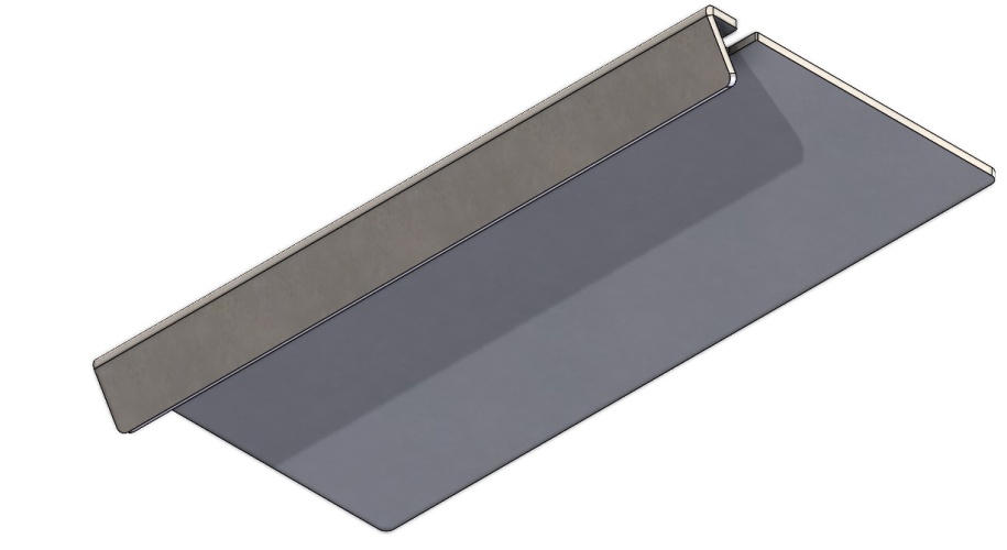 Go Eco - Baffle Plate 5Kw Wide - 5mm